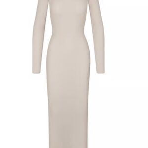SKIMS Cream Maxi Dress